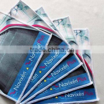 Custom Print Logo Microfiber Glasses Cleaning Cloth
