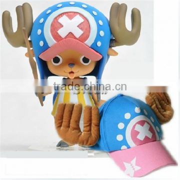 Hot Japanese Anime One Piece Chopper Cap One Piece Chopper cosplay Baseball cap cute cap wholesale