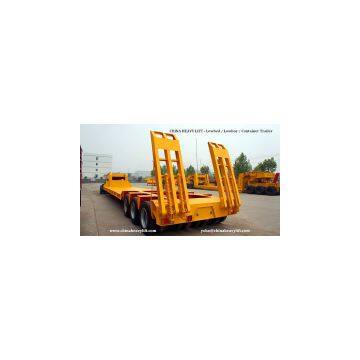 1 CHINA HEAVY LIFT - Lowbed Trailer / Lowboy Trailer / Flatbed Container Trailer - CHINA HEAVY LIFT
