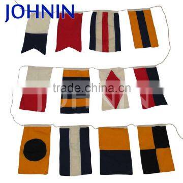 High quality knitted polyester marine code signal flag set