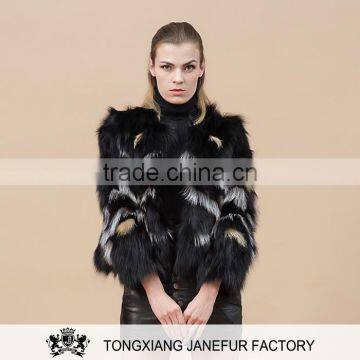 Discount vogue winter genuine fur coat women overcoat turkey