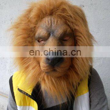 Hot Selling Realistic Lion Dance face mask for dragon dance lion dance of New Year celebration!