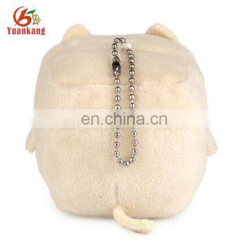 Custom Square Emoji Animal Toy Plush Keychain photo-3
