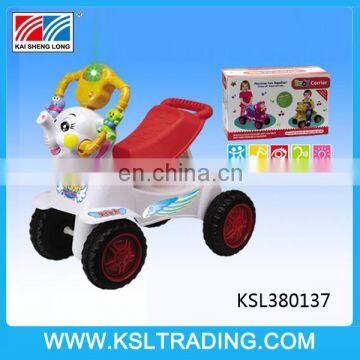 Hot selling elephant walker baby with light and music