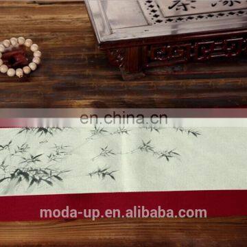 Hand-painted linen tea towels