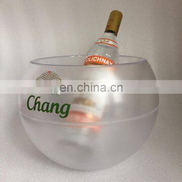 food grade plastic beer bottle cooler ice bucket