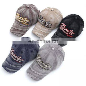 Wholesale Fashion Custom Promotion Curved Brim Cotton Baseball Cap