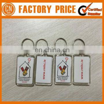 Customized Logo OEM Designed Plastic Acrylic Key Chain photo-4