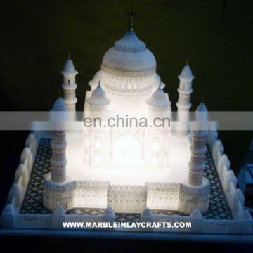 White Marble Taj Mahal Replicas, Marble Taj Mahal