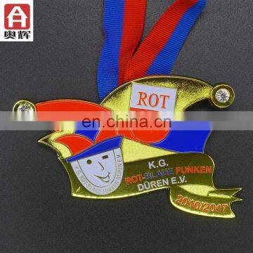 2017 die casting sport medallion handmade medal design