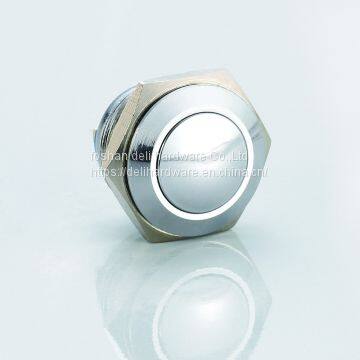 12 Volt Led Pcb Waterproof Metal Push Button Switch photo-2