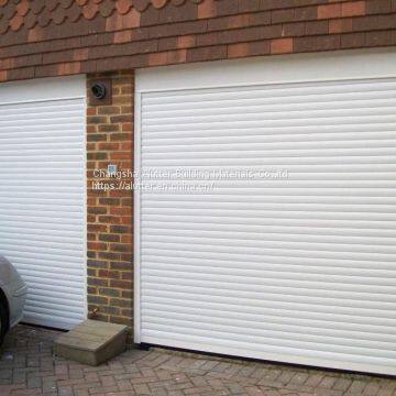 Aluminum roller shutters for garage doors