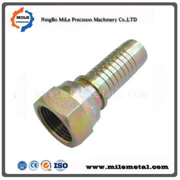 Carbon Steel Hydraulic Hose Fitting,hose Nipple,turned Parts photo-2