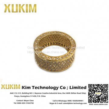 Xukim CZR006 Gold Ring Design for Male and Female photo-4