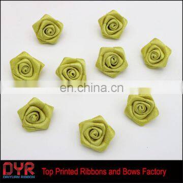 Satin Ribbon Big Peony Flower Craft Wedding Decoration bow