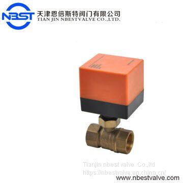 1/2'' Brass Automatic Electronic Ball Valve 3/4'' 1'' 1 photo-2