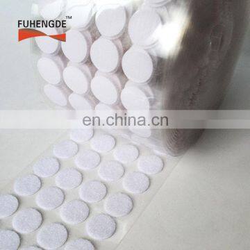 1/2'' Adhesive Dots Hook Loop Coins/ Sticky Hook Loop Circles