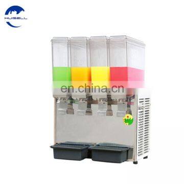 Restaurant Equipment in China Wholesale Prices 2-tank Gused Gold Juice Cold Drink Glass Dispenser Machine