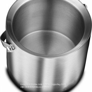 Stainless Steel Ice Bucket With Tongs - 3 Liter Double Walled Insulated With Airtight Leak Resistant Lid and Carrying Handle – Mirror Polish Finish – Elegant Gift photo-3