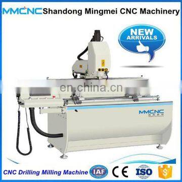 America US selling aluminum profile cnc drilling milling machine loading and unloading