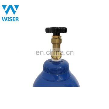 Small Hydrogen Cylinder 14l Oxygen Argon Gas Bottle With High Safety Valve