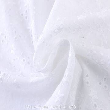 cotton lace fabric with embroidery for sale