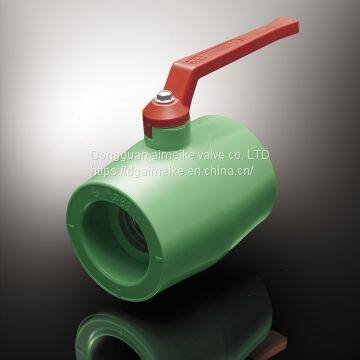 Copertina Polypropylene With Hose Union Threaded M / F PN20 Under Plaster Ball Gate Valves