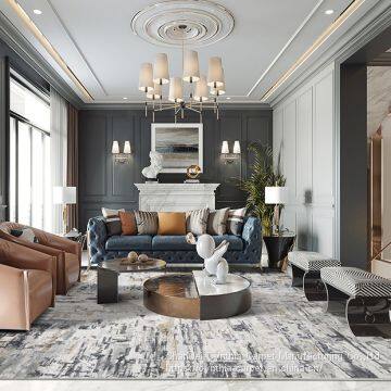 Soft Modern Living Room Luxury Rugs Carpet Design Free Shipping photo-4
