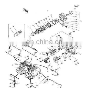 Hitachi Excavator Hydraulic Pump 9065880 EX200 Single Pump photo-2