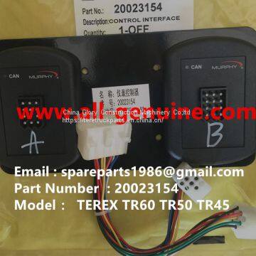 TEREX 20023154 CONTROL INTERFACE ALLISON TR100 TR70 OFF HIGHWAY RIGID DUMP TRUCK MINING HAULER TRANSMISSION