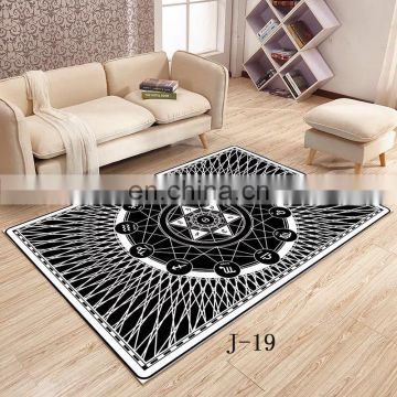 Chinese custom 3D printed carpets bedroom carpet for living room