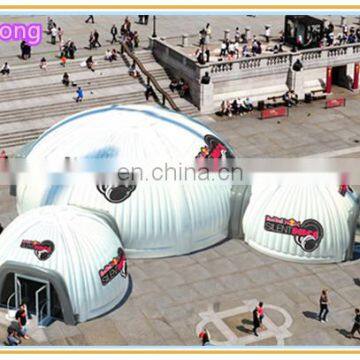 Wholesale Tents Inflatable Air Cabin Tent, Inflatable Dome Tent With Pool Floating, Tents Structure Gonflable