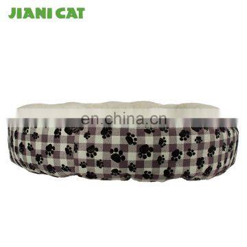 Hot Warm Rattan Memory Foam Linen Cotton Fabric Pet Product Dog Bed photo-3