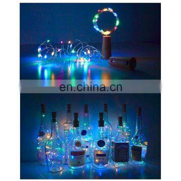 2M LED String Lights Garland Copper Wire Cork String Fairy Lights Wine Bottle Lights For Valentine Wedding Home Xmas Decoration photo-4