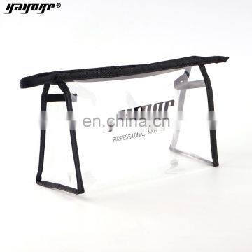 Hot Popular Clear PVC Transparent Cosmetic Bag Nail Salon Use Gel Polish Package Private Label Oem photo-2