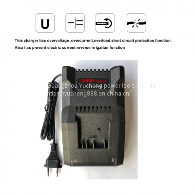 New Casing Charging Current 5.0A With USB for BOSCH 18V Lithium Ion Battery Charger