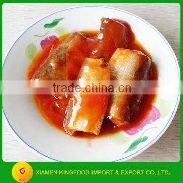 China Origin Canned sardine in sauce 7113# Premium quality