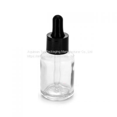 Slant essential oil dropper bottle