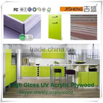 Acrylic plywood panel/mdf board for kitchen cabinet