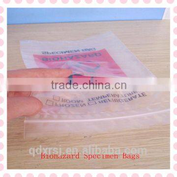 Disposible Biohazard Specimen Transport Bag