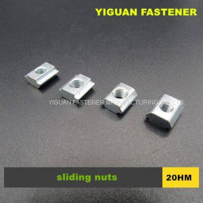 2020 square slider nuts