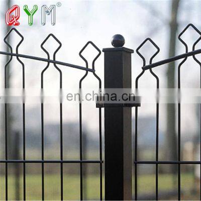 656 Double Wire Fence Metal Welded Mesh Fence Panel