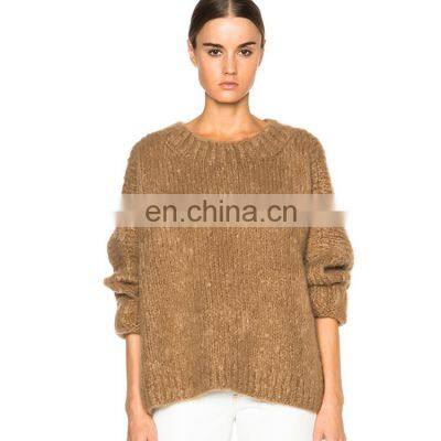 Womens Thick Merino Wool Sweater for Winter