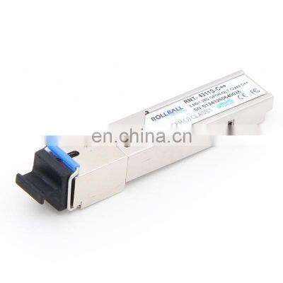 Ubiquiti -OLT SFP 2.5GTx/1.25GRx 1490nmTx/1310nmRx Class C++ 20KM DDM SC SMF Module Transceiver