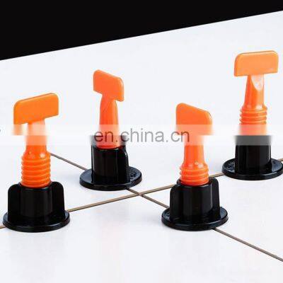 JNZ 50 Pcs/ Pack Reusable Anti-Lippage Flooring Wall Tile Leveling System Level Wedges Tile Spacers photo-3