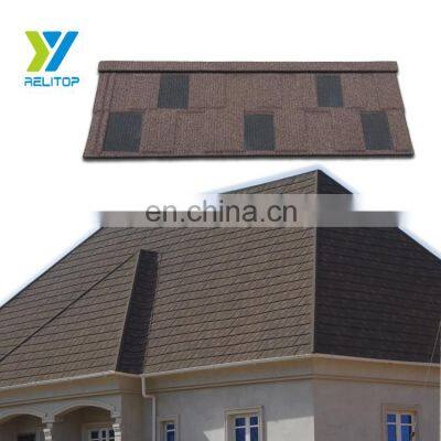 Building Material Roofing Sheet Shingle Type Stone Coated Roof Metal Tile Manufacturers photo-5