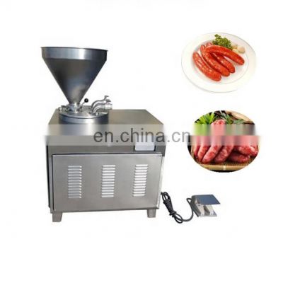 Automatic Hot Dog Sausage Filling Machine Hydraulic 304 Stainless Steel Electric Sausage Stuffer