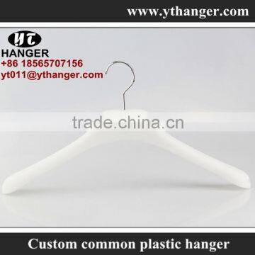 IMY-441 White High End Plastic Hanger for Jacket photo-2