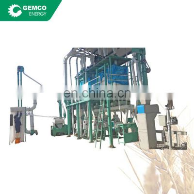 flour producing corn flour mill molino machine for bread