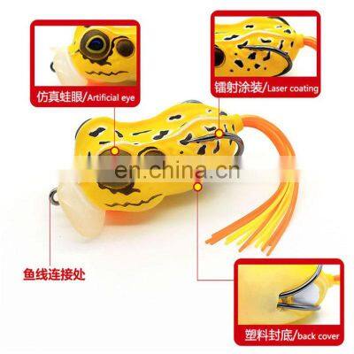 Amazon 2021 10.3cm 12.5g Soft Lure Frog Bait Fishing Tackles photo-3